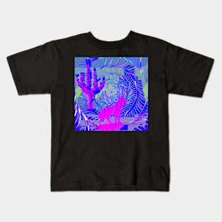 all seeing cactus Kids T-Shirt